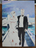 Personalized Oil Painting From Photos, handcraft art on Canvas-Show Case TIN101636-12