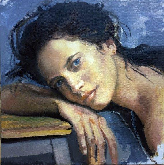 Personalized Oil Painting From Photos, handcraft art on Canvas-Show Case LJE101351-12