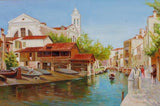 F&S Gift Store landscape painting oil painting original Custom House portrait commissioned house portrait custom house drawing from photo dog house