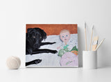 Personalized Oil Painting From Photos, handcraft art on Canvas-Show Case CAN101342-36