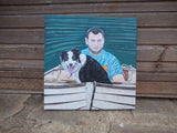 Personalized Oil Painting From Photos, handcraft art on Canvas-Show Case CAN101342-36