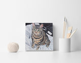 F&S Gift Store Cat painting, Custom pet portrait, Custom cat portrait, Oil painting, Cat art, Personalized gift, Custom portrait, Unique gifts
