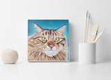 F&S Gift Store Pet portrait Cat art Custom portrait Custom pet portrait Custom pet painting Custom animal painting Custom dog portrait Unique gifts