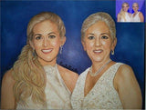 Personalized Oil Painting From Photos, handcraft art on Canvas-Show Case KJG101369-36
