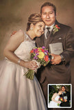F&S Gift Store Custom Oil Painting, Custom Portrait, Oil Painting, Painting From Photo, Wedding Portrait, Portraits, Oil Painting, Family Oil Painting