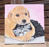 Personalized Oil Painting From Photos, handcraft art on Canvas-Show Case IOB100397-36