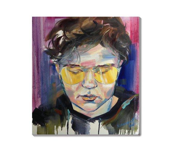 Personalized Oil Painting From Photos, handcraft art on Canvas-Show Case KTG102351-12