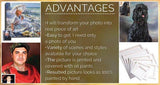 Personalized Oil Painting From Photos, handcraft art on Canvas-Show Case FEN100986-48