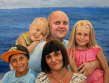 Personalized Oil Painting From Photos, handcraft art on Canvas-Show Case MGF102104-20