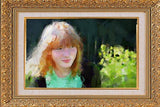 F&S Gift Store Summer, Painting From Photo, Custom Portrait, Oil Painting, Digital Painting, Portrait in a Landscape