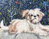 F&S Gift Store Custom Original oil painting of your pet (Chloe Sample)