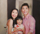 Personalized Oil Painting From Photos, handcraft art on Canvas-Show Case EFG101401-48