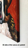 F&S Gift Store Custom Pet Paintings, Custom Pet Portraits, Custom Pet Oil Painting on Canvas, Custom Pet Memorial Gift, Pet Loss Gift,Pet Sympathy Gift