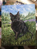 F&S Gift Store Custom Animal painting custom oil portrait custom Pet portrait oil painting custom portrait from photo Dog portrait Cat portrait painting