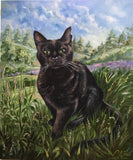 F&S Gift Store Custom Animal painting custom oil portrait custom Pet portrait oil painting custom portrait from photo Dog portrait Cat portrait painting