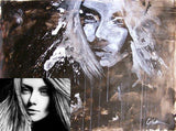F&S Gift Store Custom painting, portrait from photo, custom oil portrait,grunge style, modern portrait, fashion painting, acrylic painting, FREE SHIPPING!