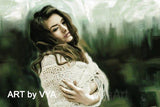 Personalized Oil Painting From Photos, handcraft art on Canvas-Show Case MAL102371-12