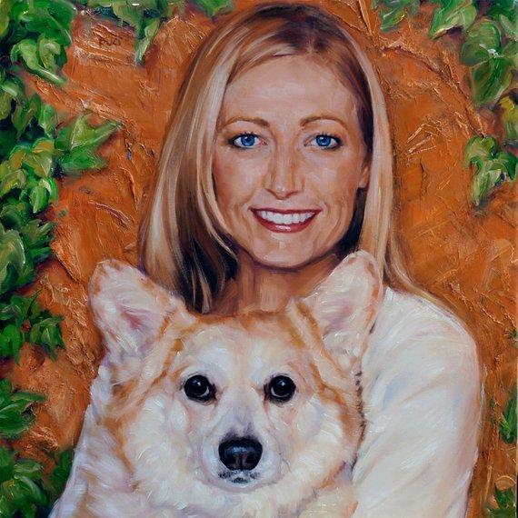 Personalized Oil Painting From Photos, handcraft art on Canvas-Show Case FDS102554-12