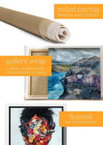 F&S Gift Store Custom Cat Oil Painting Portrait on Canvas (from photo)