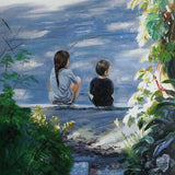 Personalized Oil Painting From Photos, handcraft art on Canvas-Show Case HTG100811-12