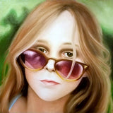 Personalized Oil Painting From Photos, handcraft art on Canvas-Show Case KGR101312-24