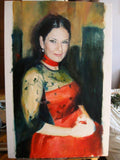 Personalized Oil Painting From Photos, handcraft art on Canvas-Show Case DRI102056-48