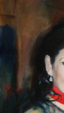 F&S Gift Store Oil painting portrait, Oil portrait, Commission art, Personalize portrait, Personalize painting, Female portrait, Portrait commission