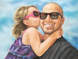 Personalized Oil Painting From Photos, handcraft art on Canvas-Show Case HJM101437-24