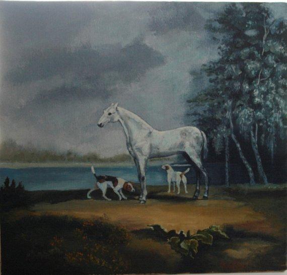 Personalized Oil Painting From Photos, handcraft art on Canvas-Show Case QDS101891-30