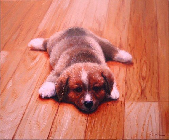 Personalized Oil Painting From Photos, handcraft art on Canvas-Show Case OKF102070-48
