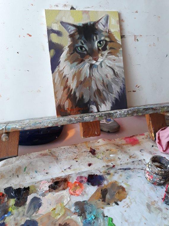Personalized Oil Painting From Photos, handcraft art on Canvas-Show Case FTK100849-24