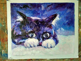 Personalized Oil Painting From Photos, handcraft art on Canvas-Show Case FHS101855-24