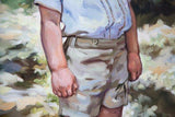 F&S Gift Store Custom Oil portrait, Portrait painting of a child, Children paintings, Oil portrait, Children portraits, Oil on canvas
