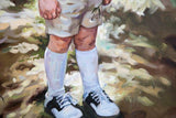 F&S Gift Store Custom Oil portrait, Portrait painting of a child, Children paintings, Oil portrait, Children portraits, Oil on canvas