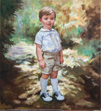 Personalized Oil Painting From Photos, handcraft art on Canvas-Show Case JFI100932-48