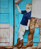 F&S Gift Store Custom painting, Custom oil portrait, Custom child portrait, Child painting, Wife gift, Commission art portrait, Commissioned art