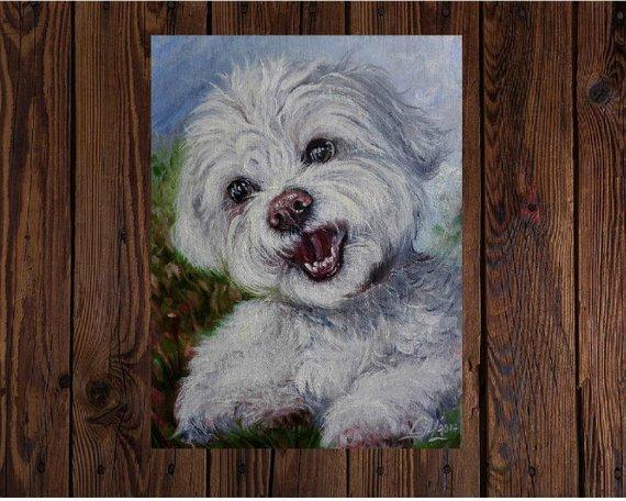 Personalized Oil Painting From Photos, handcraft art on Canvas-Show Case DFO100644-24