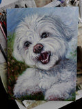 Personalized Oil Painting From Photos, handcraft art on Canvas-Show Case DFO100644-24