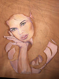 F&S Gift Store Oil portrait Brigitte Bardot Custom portraits Personalized portraits Customized portraits Portraits on commission Portraits on order