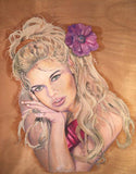 F&S Gift Store Oil portrait Brigitte Bardot Custom portraits Personalized portraits Customized portraits Portraits on commission Portraits on order