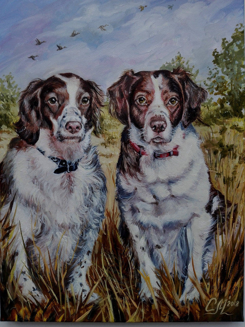 Personalized Oil Painting From Photos, handcraft art on Canvas-Show Case MLC102202-30