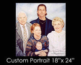F&S Gift Store 18"x24" Custom Portrait - Oil on Canvas by Maria Burd