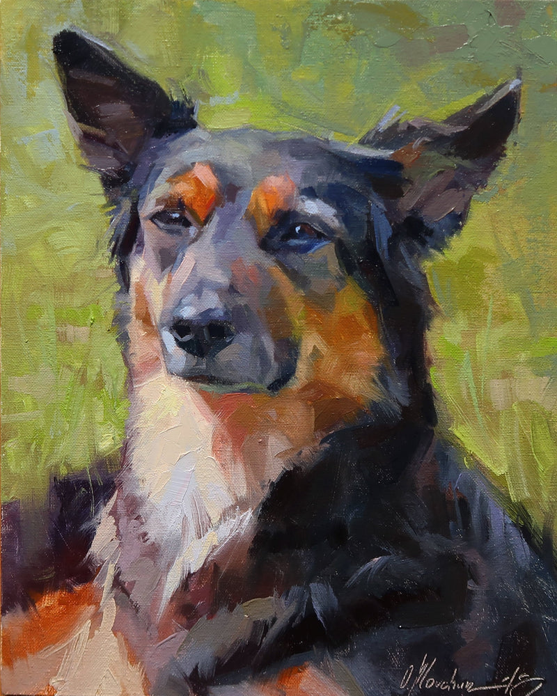 Personalized Oil Painting From Photos, handcraft art on Canvas-Show Case RHI101241-36