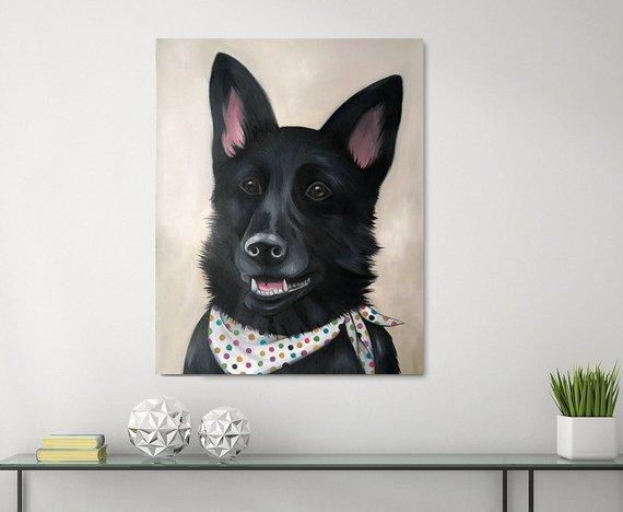 Personalized Oil Painting From Photos, handcraft art on Canvas-Show Case LJS100973-12