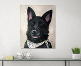 F&S Gift Store Custom Painted Pet Portrait Oil or Acrylic on canvas