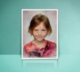 F&S Gift Store Children's Portrait, Oil Style, portrait from photo , Digital Painting, custom oil painting, realistic portrait, portrait for a house, baby