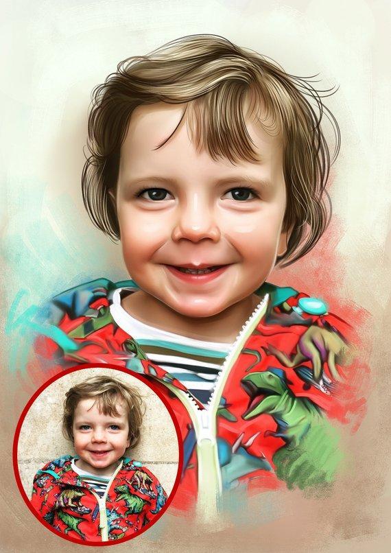 Personalized Oil Painting From Photos, handcraft art on Canvas-Show Case LDS100854-20