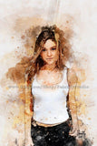 Personalized Oil Painting From Photos, handcraft art on Canvas-Show Case SMR102148-30