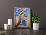 F&S Gift Store Modern Art Custom Portraits. Original Paintings on Canvas Painting. Textured Abstract Paintings. Personalized Gift. Portraits Paintings