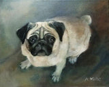 Personalized Oil Painting From Photos, handcraft art on Canvas-Show Case QKB102032-36